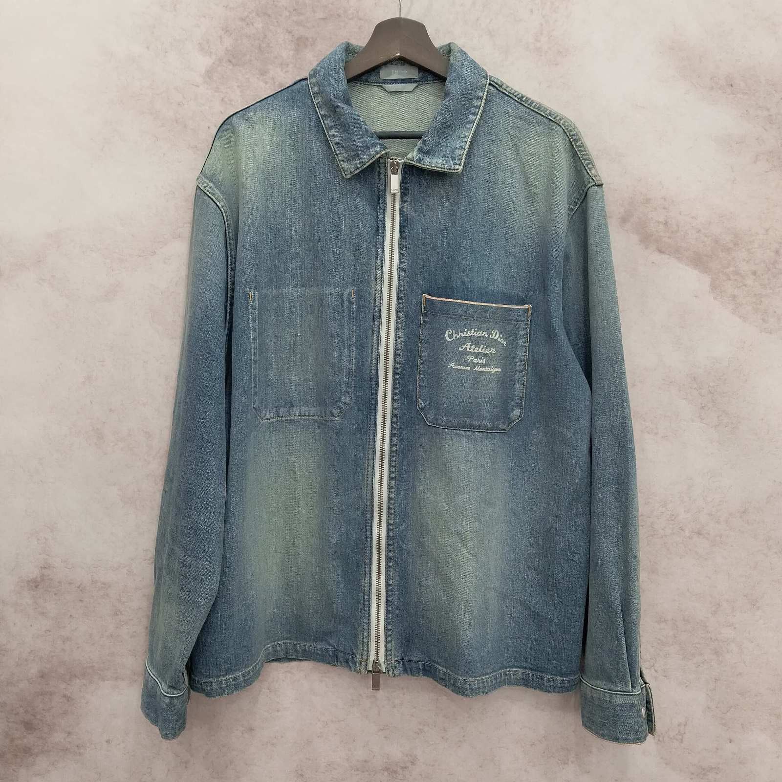 Dior アトリエロゴ デニムジャケット 52 中古・古着通販】Dior