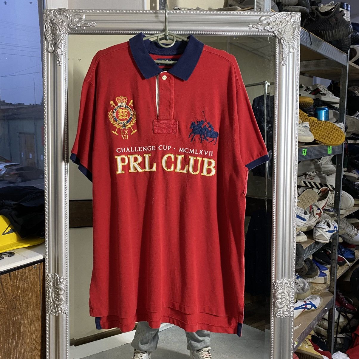 Polo Ralph Lauren Polo Ralph Lauren polo 3 Chief Keef big logo Size US XL / EU 56 / 4 - 1 Thumbnail