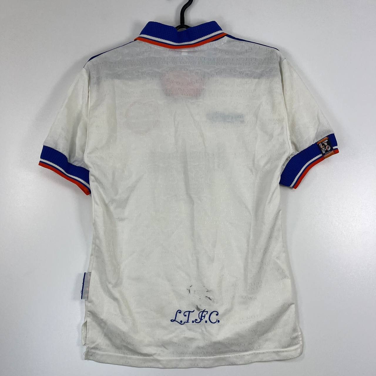PONY PONY 1995-1997 Luton Town Home Shirt Soccer Jersey Sz S Size US S / EU 44-46 / 1 - 4 Thumbnail