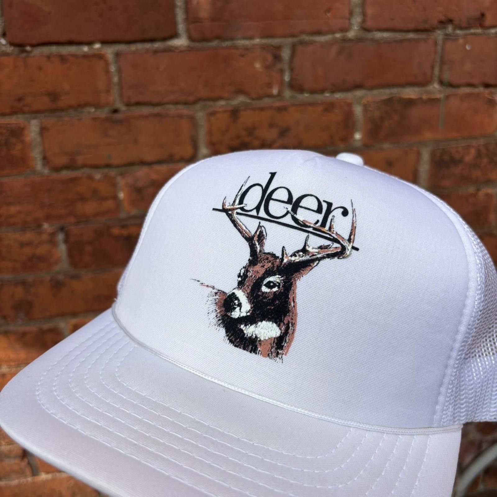 Other Vintage deer snapback trucker hat 90s OS Size ONE SIZE - 2 Thumbnail
