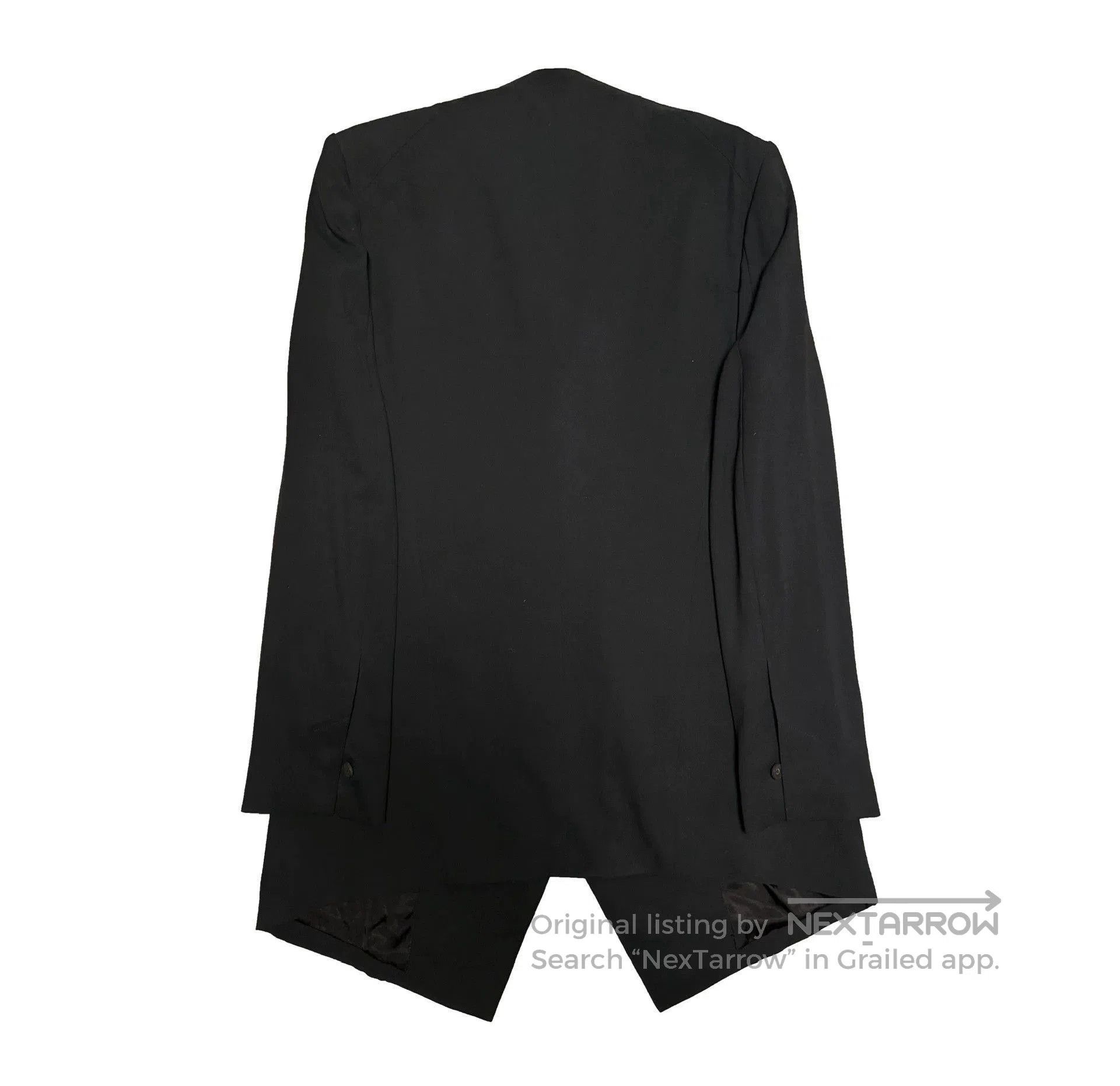 Julius Black Asymmetrical Front Long Sleeve Jacket. Size US L / EU 52-54 / 3 - 2 Thumbnail
