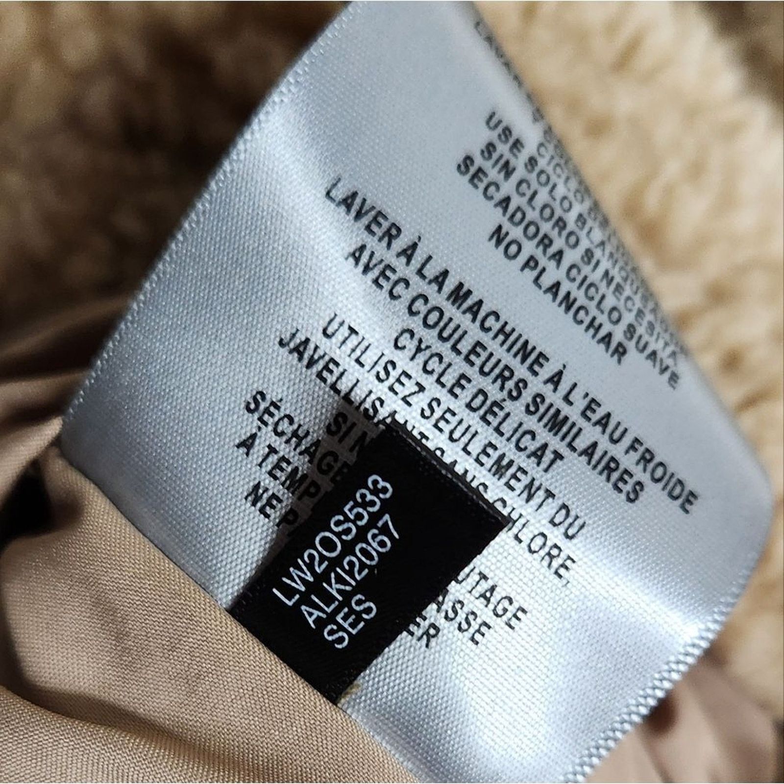 Levi's Levi’s Tan Brown Teddy Zip Front Puffer Jacket Coat Size XXL Size XXL / US 16-18 / IT 52-54 - 7 Thumbnail