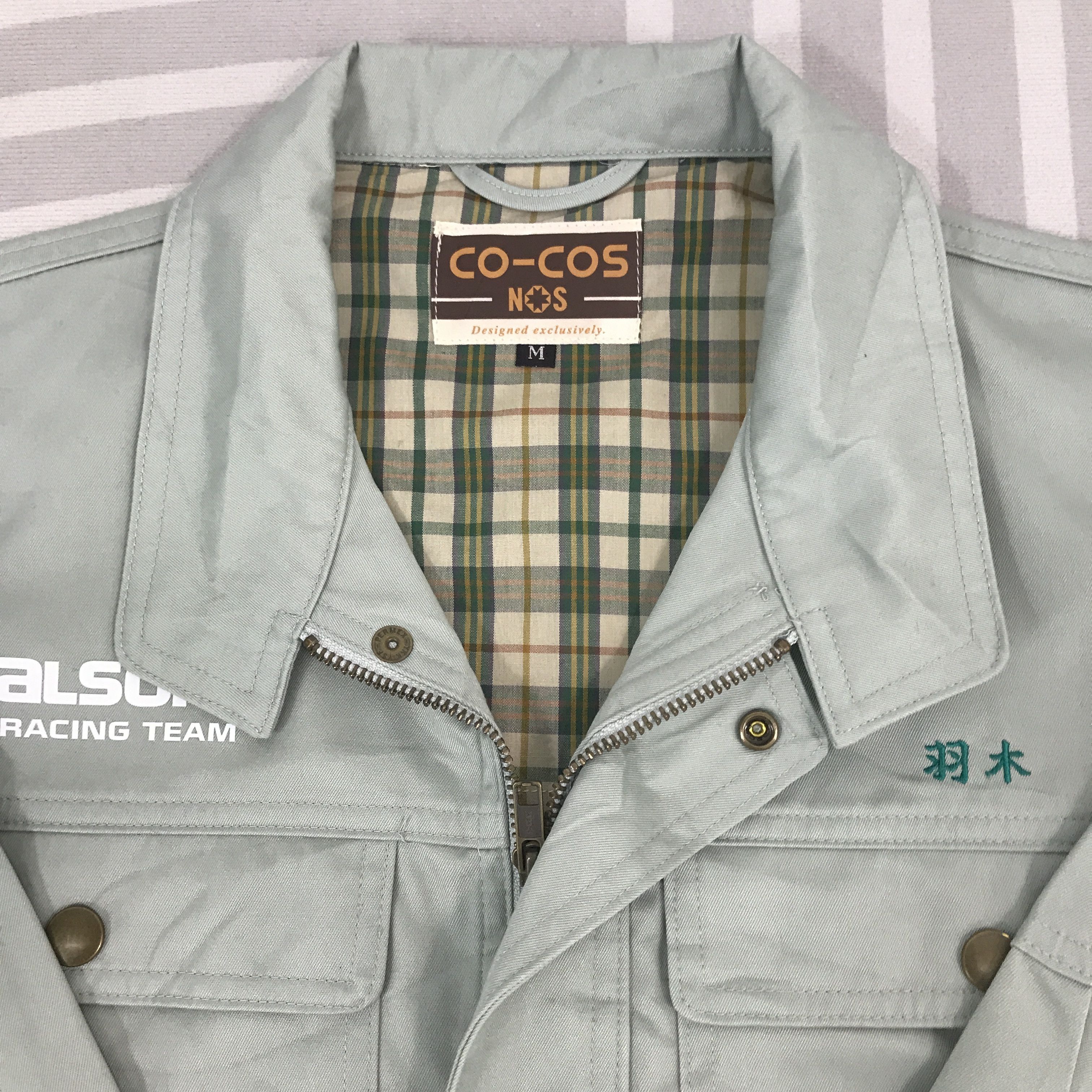 Japanese Brand × Vintage Vintage Calsonic Racing team japan Uniform F1 Jacket Size US M / EU 48-50 / 2 - 7 Thumbnail