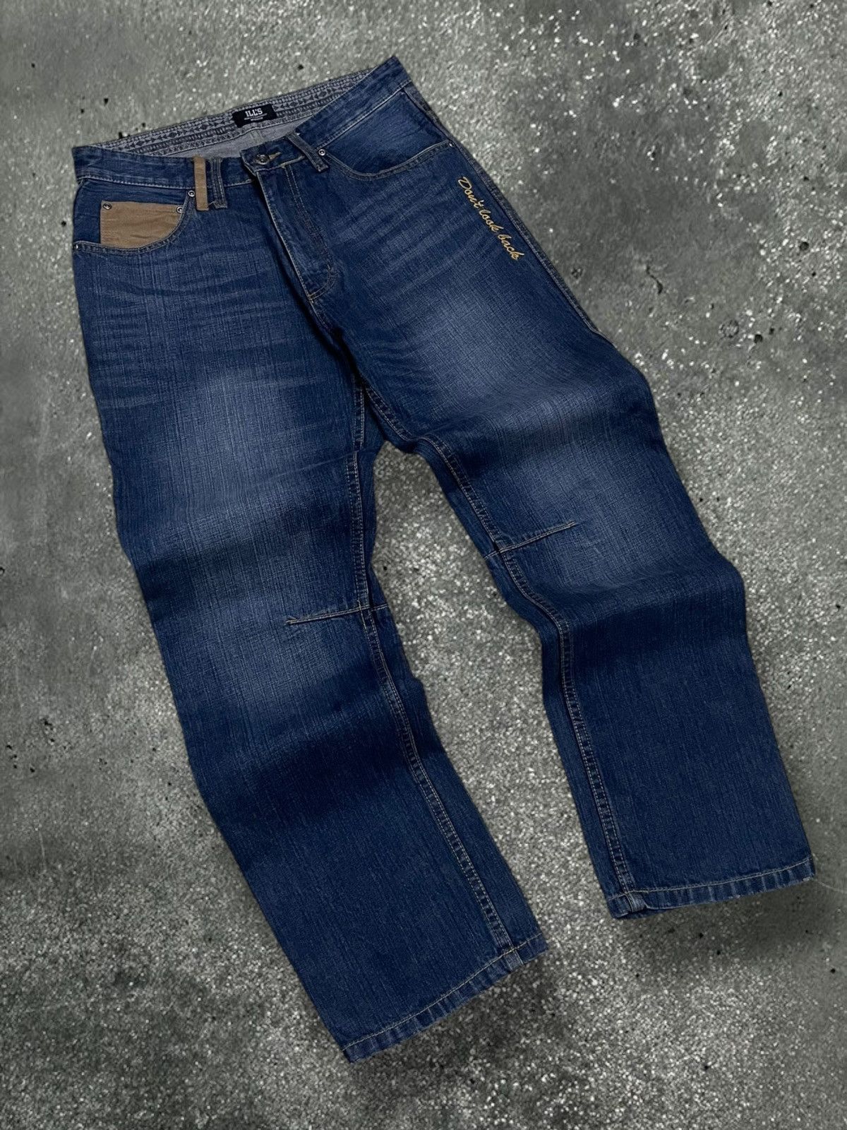 Japanese Brand Vintage Japan Rare IllGarment Just Go Forward Daicock Denim Size US 31 - 9 Thumbnail