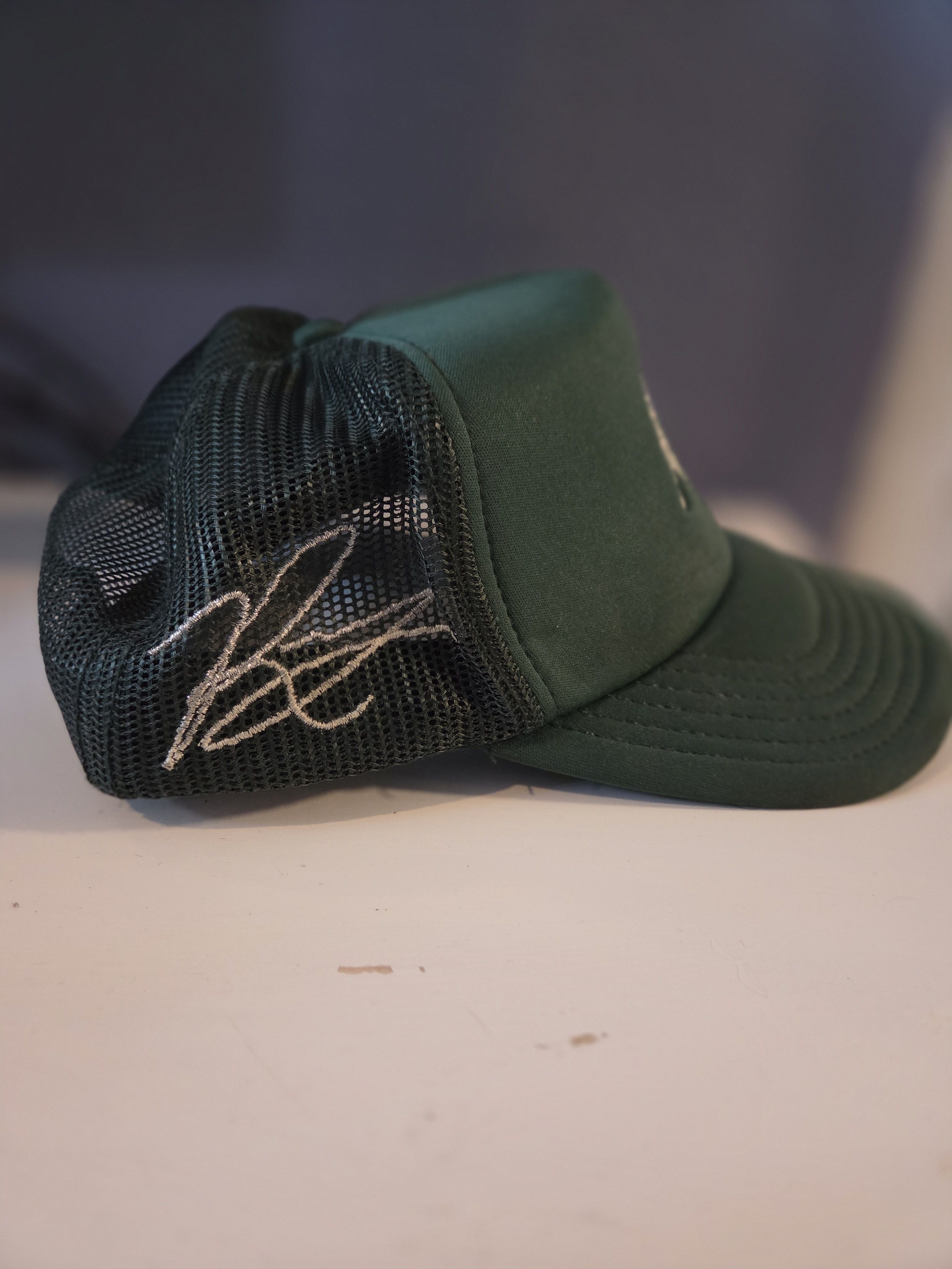 Richie Le Collection Richie Le Collection Trucker Hat - Green Size ONE SIZE - 2 Thumbnail