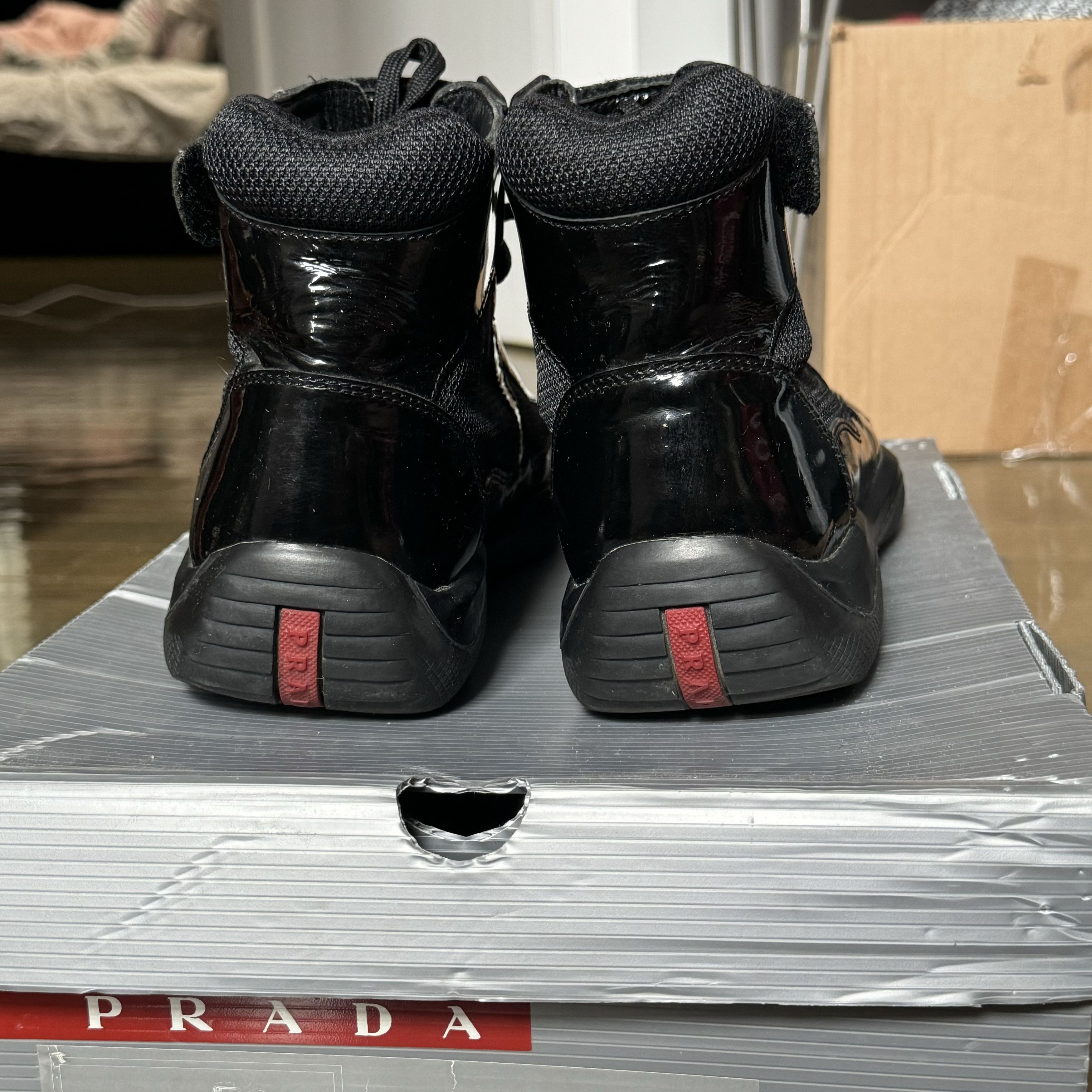 Prada Prada America’s cup high top Size US 7.5 / EU 40-41 - 3 Thumbnail