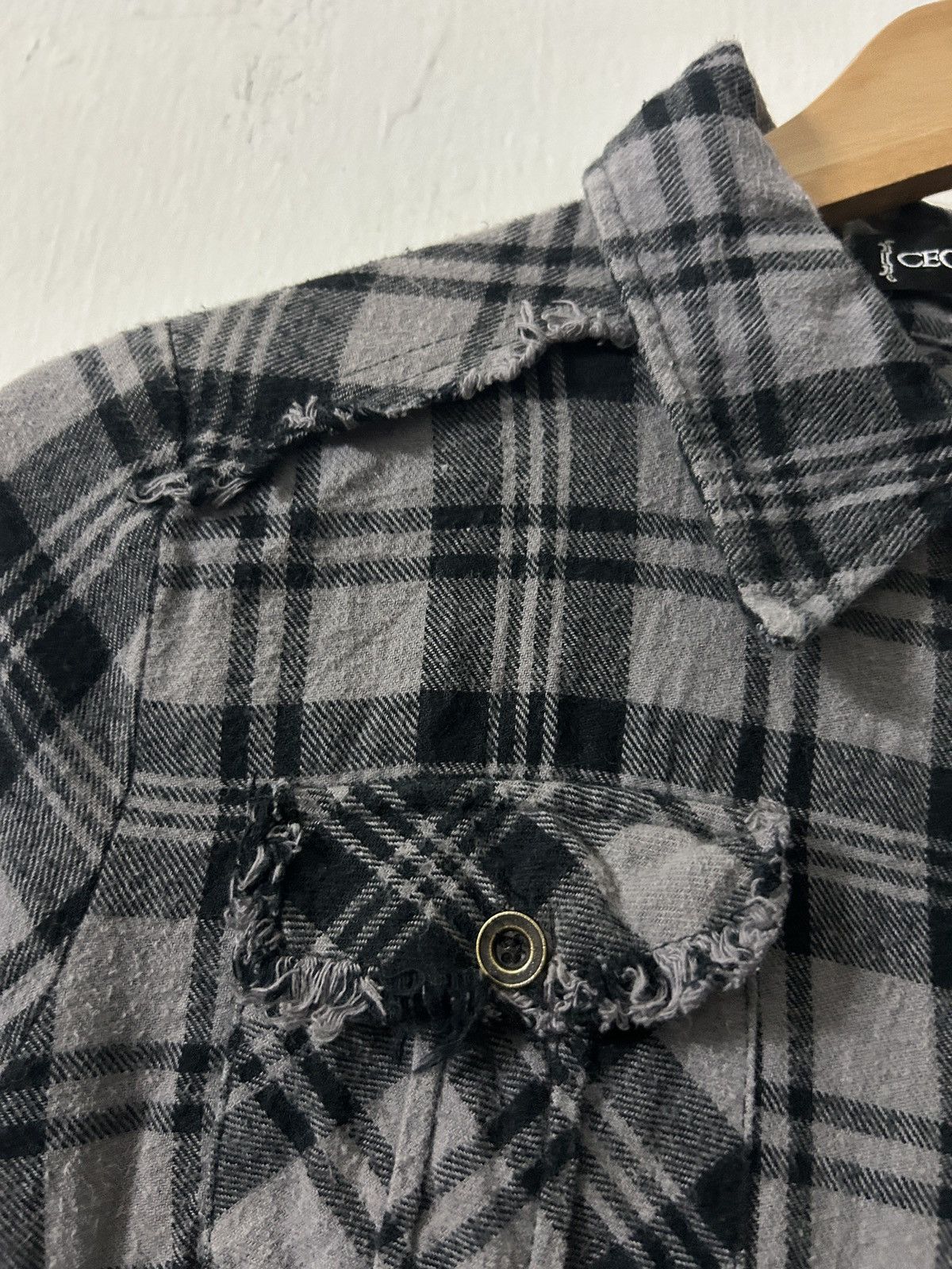 Beauty Beast Cecil Mcbee Checked Distressed Punk Style Size XS / US 0-2 / IT 36-38 - 6 Thumbnail