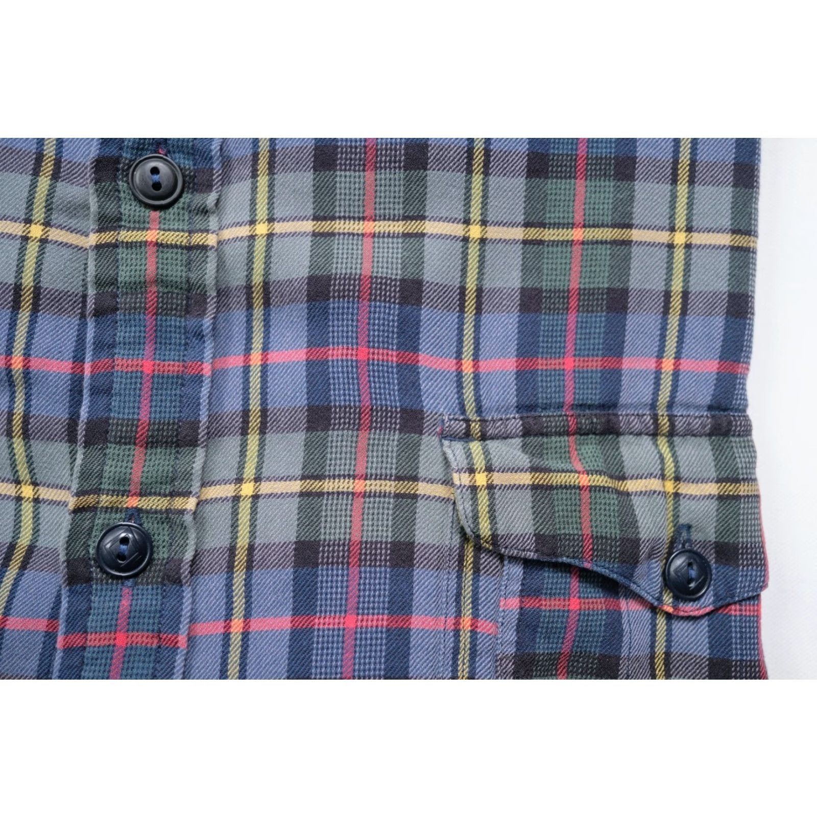 Polo Ralph Lauren VINTAGE Polo Ralph Lauren POLO VTG Y2K PLAID CLASSIC FIT COTTON THIN CASUAL SHIRT 2XL Blue Size US XXL / EU 58 / 5 - 4 Thumbnail