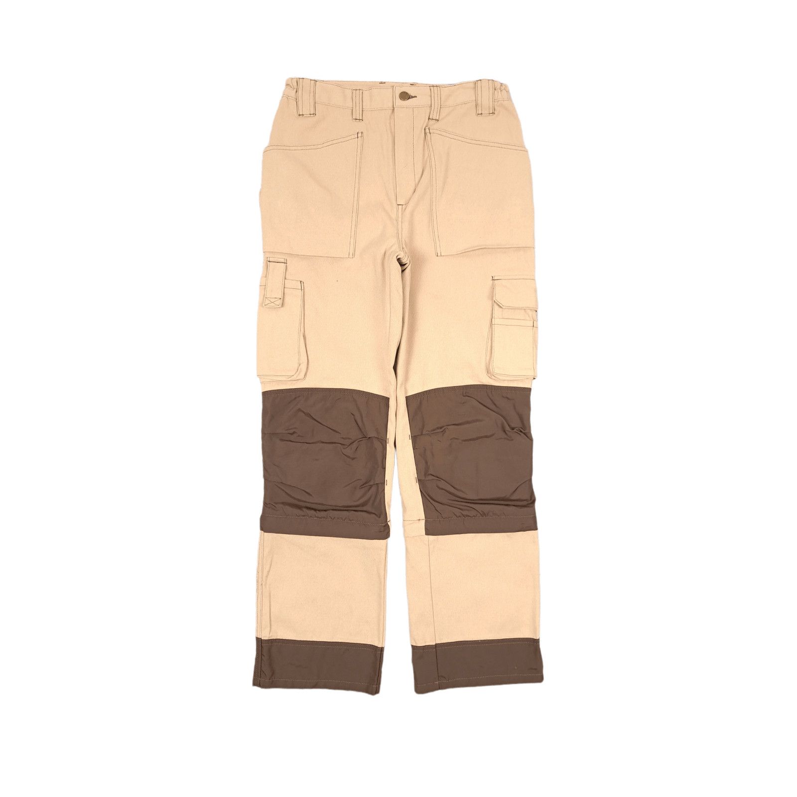 Japanese Brand × Vintage 💎 Vintage 32 Cargo Carpenter Workwear Double Knee Pants Size US 33 - 1 Thumbnail
