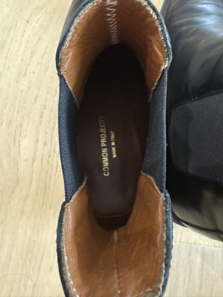 Common Projects Common Projects Chelsea Boots Black Leather Size US 9 / EU 42 - 11 Thumbnail