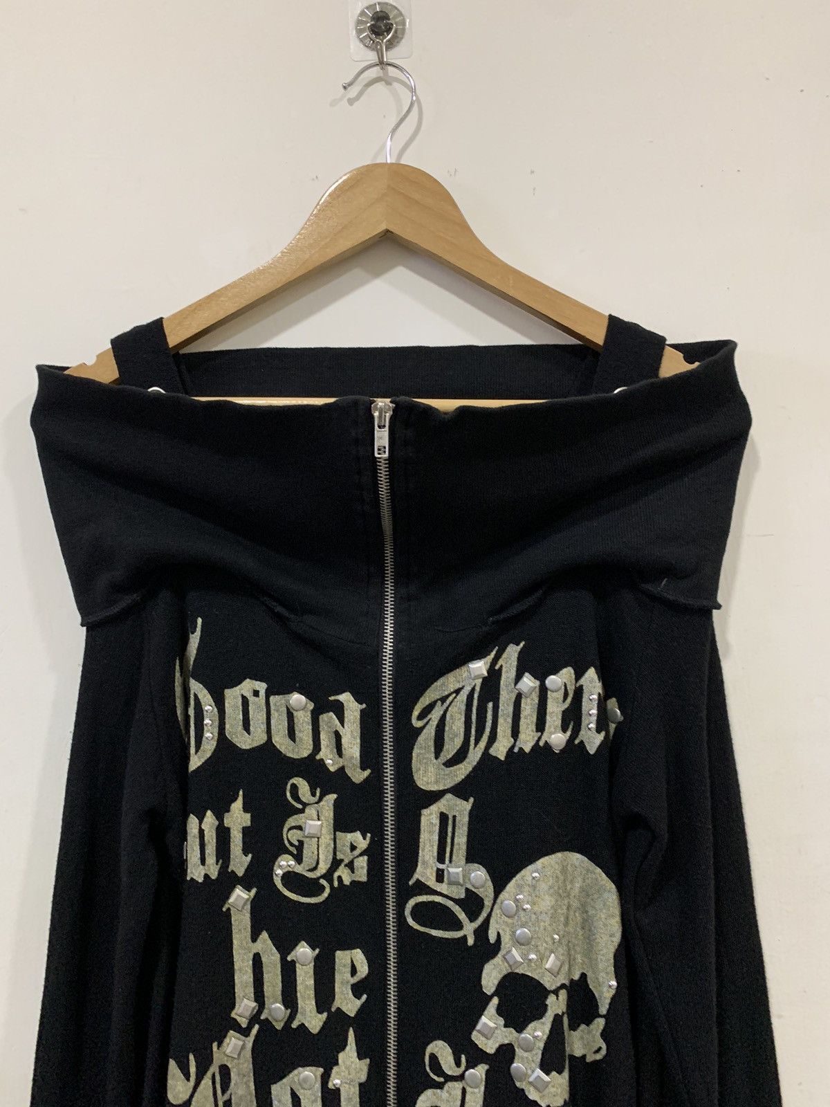 If Six Was Nine Grunge Punk Styled Gothic LongSleeve Sweat Size L / US 10 / IT 46 - 6 Thumbnail