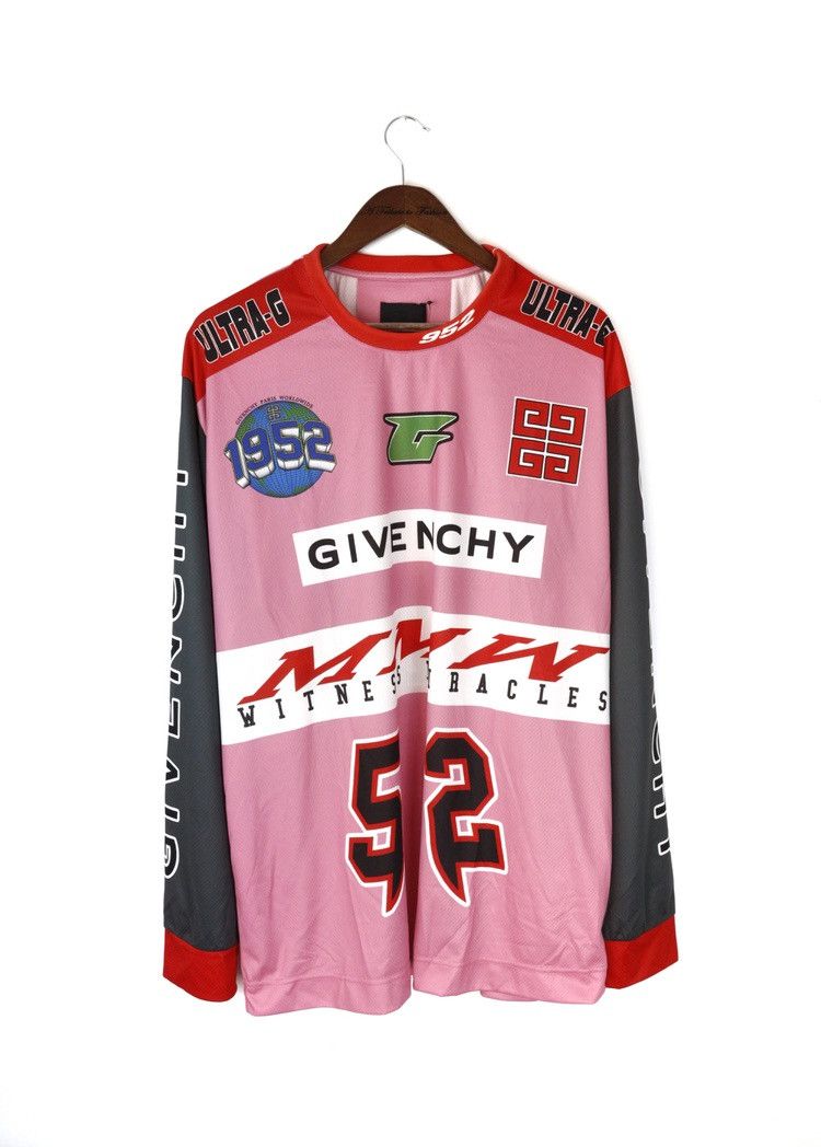 image of Givenchy Motocross Jersey in Pink, Men's (Size 2XL)
