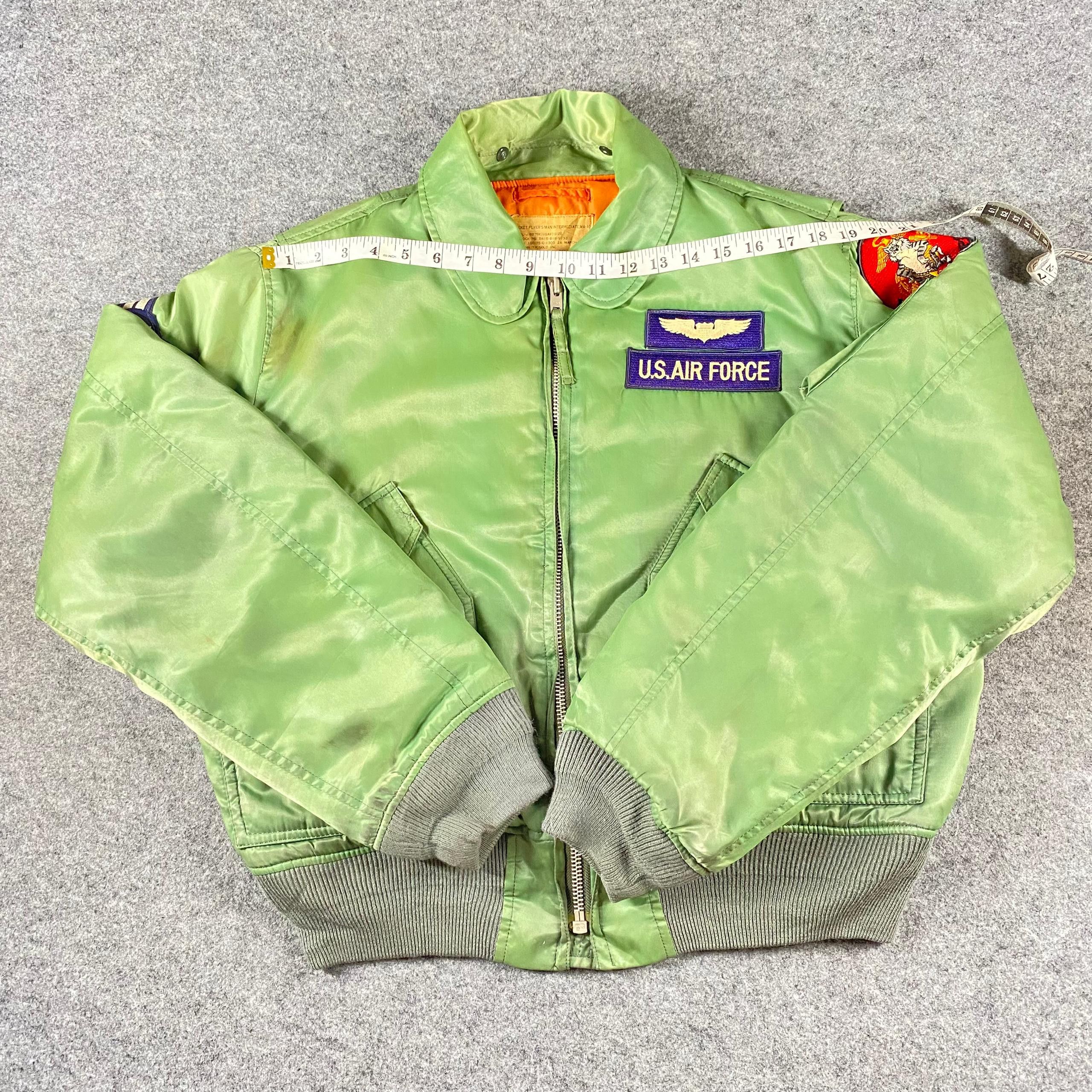 Other Vintage 90s Jacket Flyer Men USAF Bombers Jacket Size US L / EU 52-54 / 3 - 7 Thumbnail