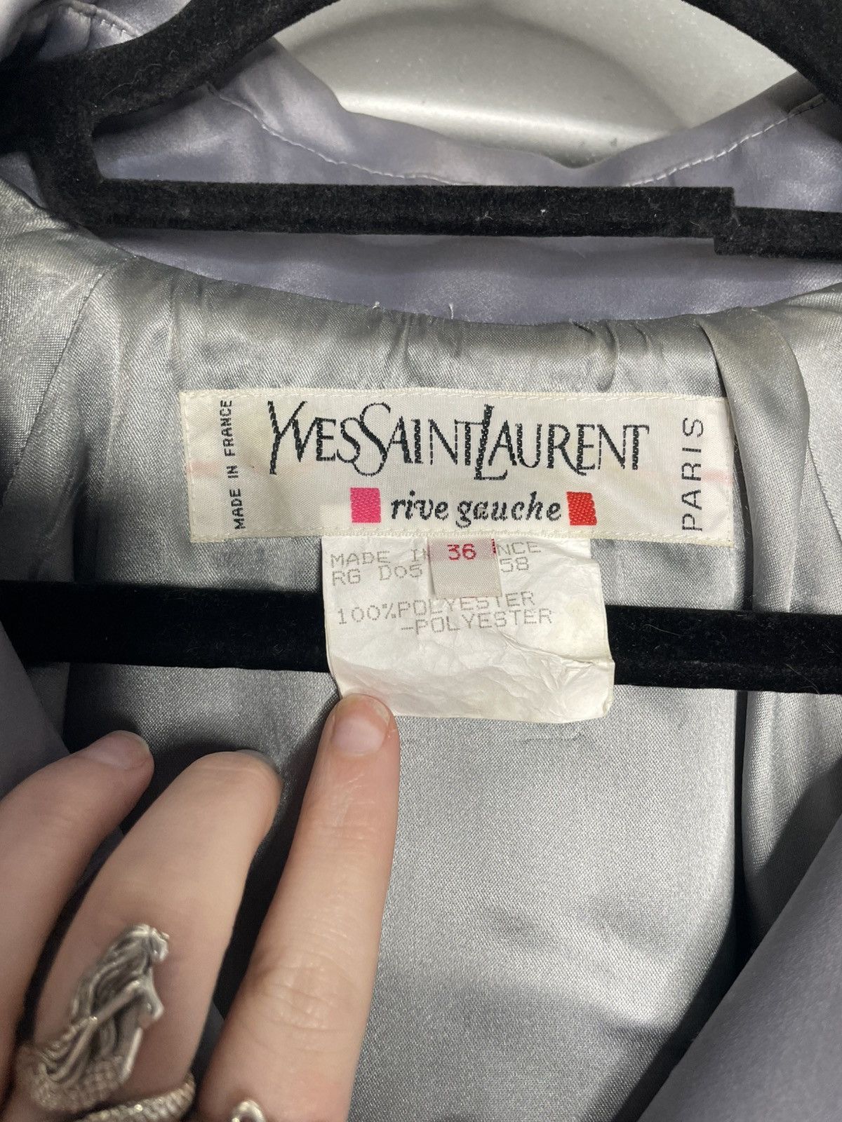 Yves Saint Laurent Yves Saint Laurent Trench Coat Size XS / US 0-2 / IT 36-38 - 3 Thumbnail