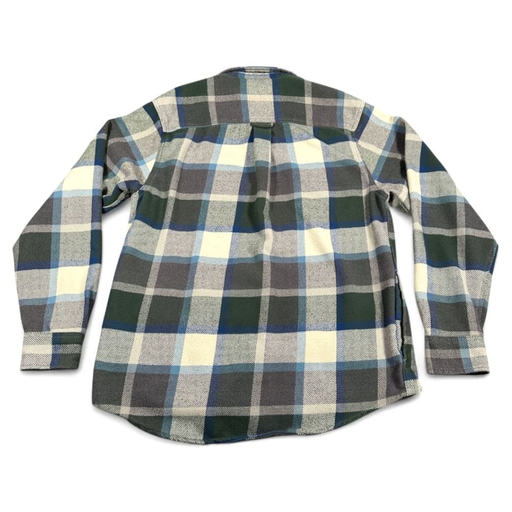 Orvis Orvis Jacket Shirt Mens MEDIUM White Plaid Flannel Cotton Heavyweight Pockets Casual, Travel Size US M / EU 48-50 / 2 - 3 Thumbnail