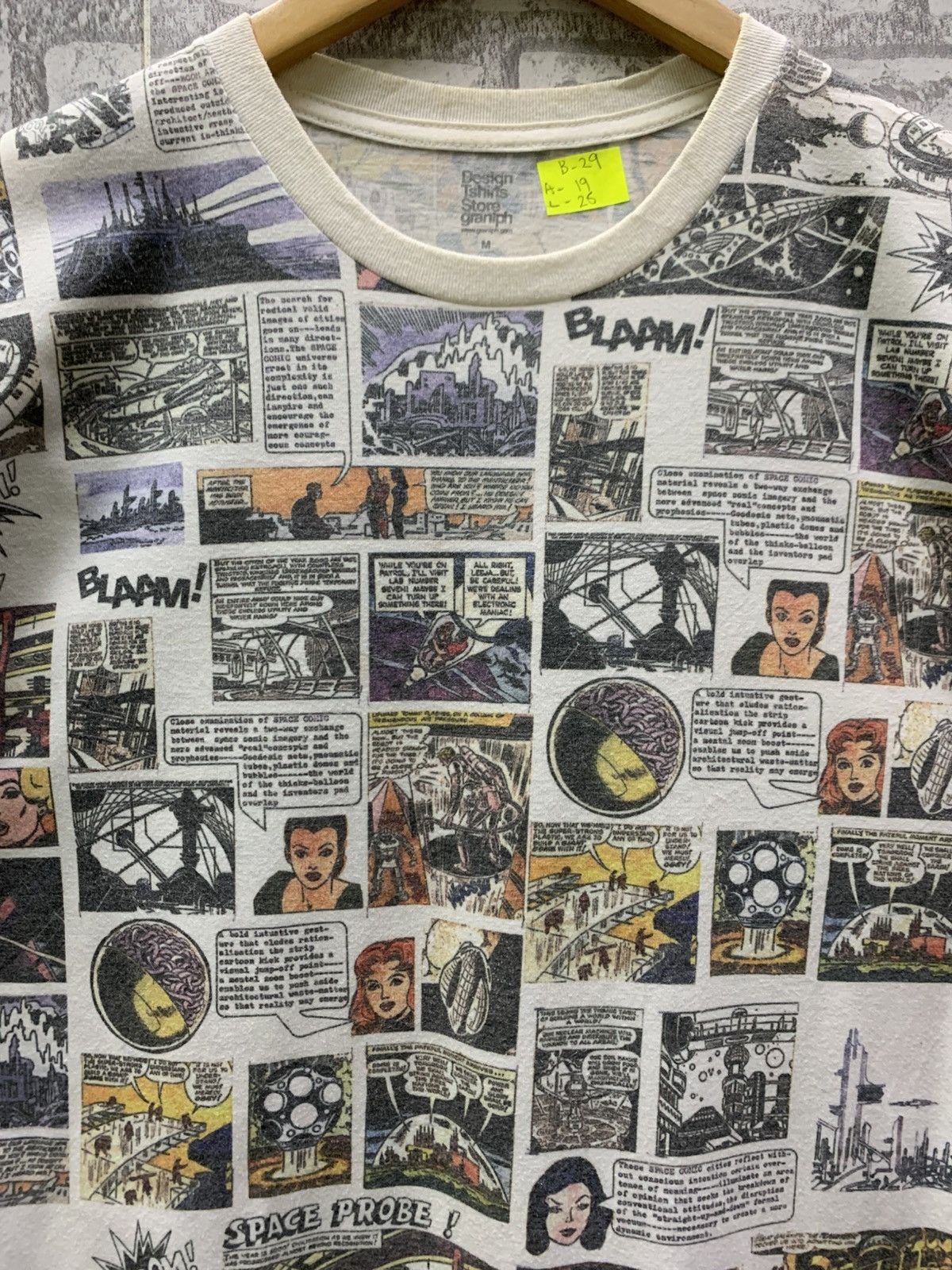 Other RARE!!! Archigram X Design Tshirts Store Graniph Full print Size US M / EU 48-50 / 2 - 3 Thumbnail