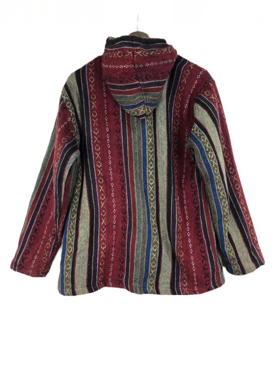 Vintage Vintage Navajo Zipper Hoodie Size US M / EU 48-50 / 2 - 2 Thumbnail