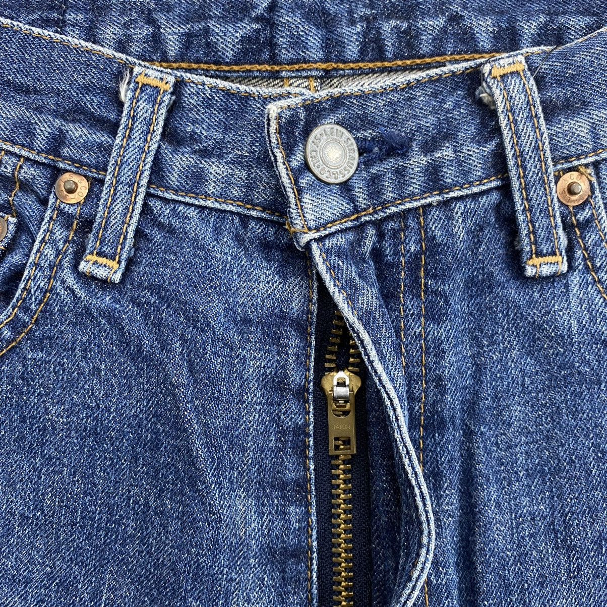 Levi's Vintage Clothing 1990s Vintage Levis 502XX LVC Big E Japan Selvedge Jeans Size US 30 / EU 46 - 5 Thumbnail