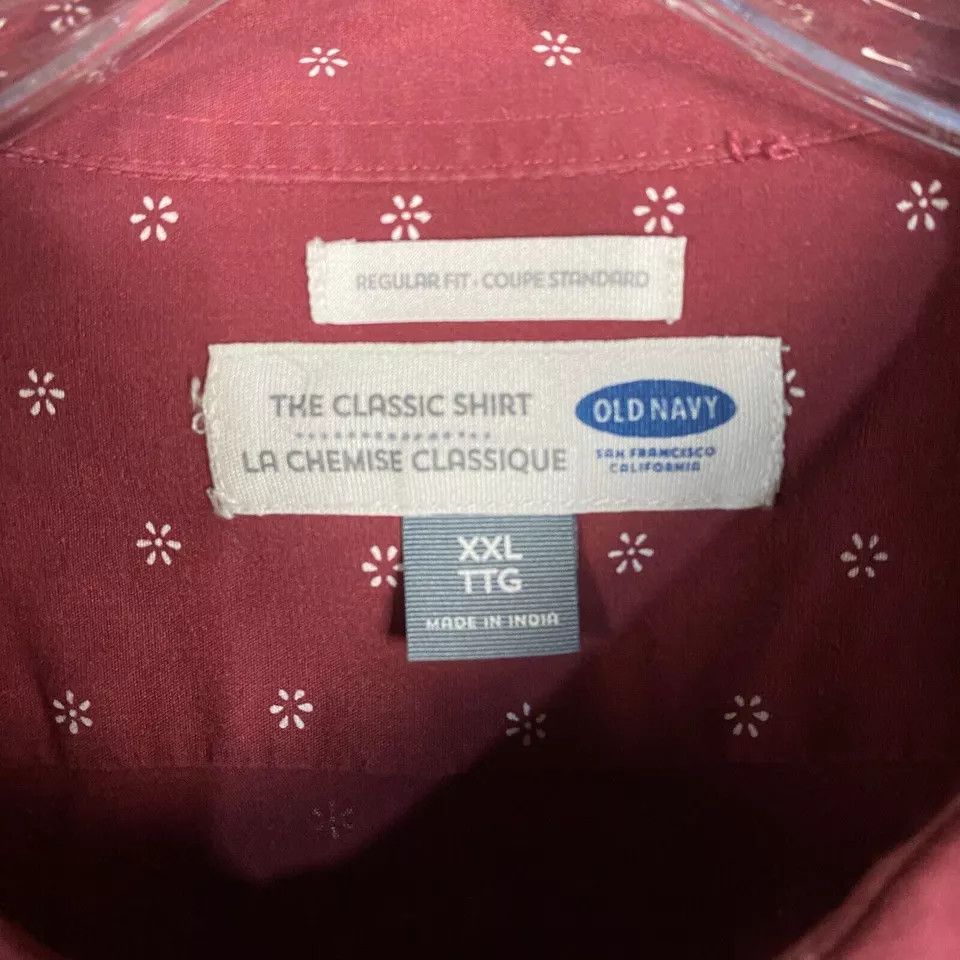 Old Navy Old Navy Button Down Shirt Men's XXL The Classic Regular Fit Size US XXL / EU 58 / 5 - 3 Thumbnail