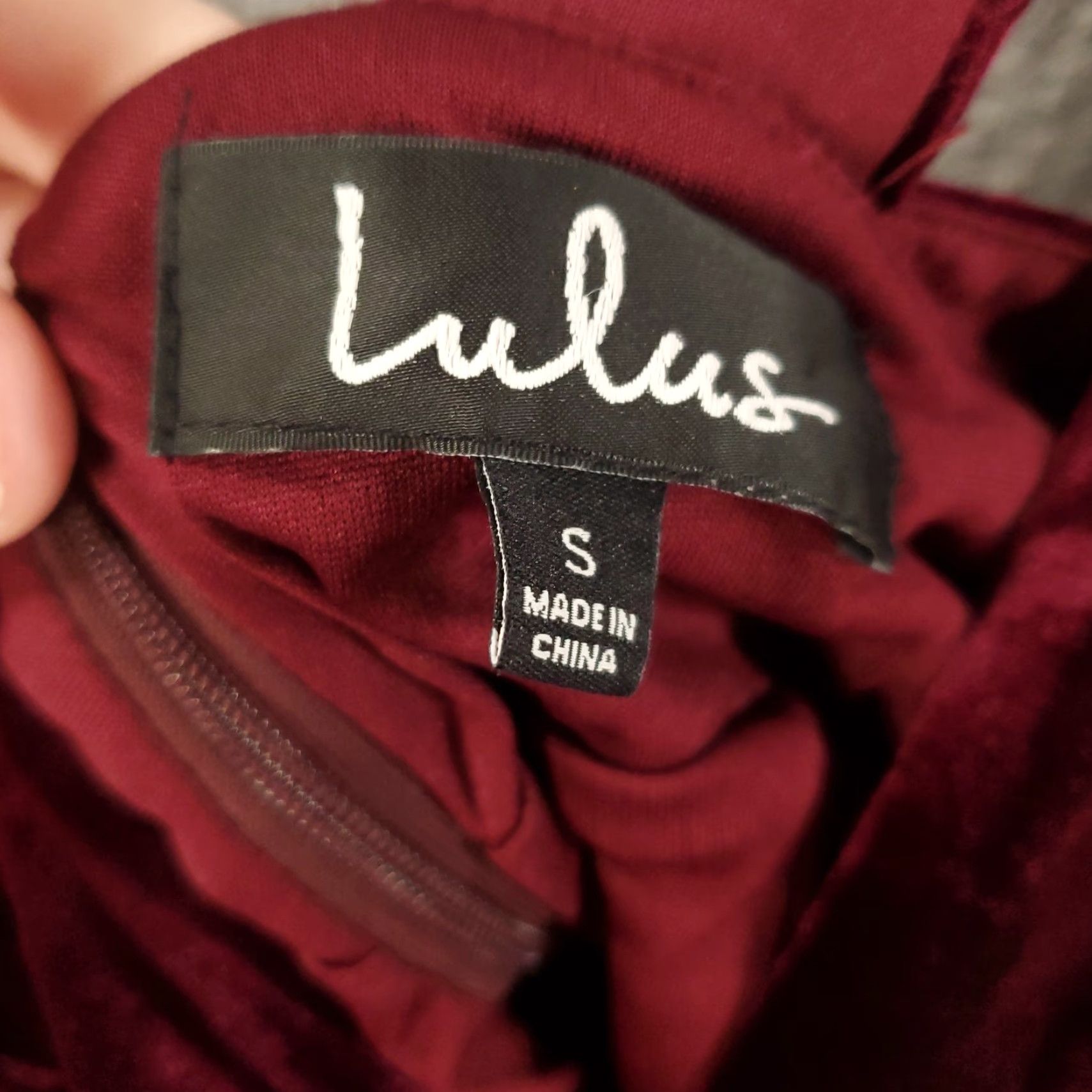 Lulus Lulus Velvet Dress Women Mini Tank Dress Clubwear Party Going Out NWT New Size S / US 4 / IT 40 - 6 Thumbnail
