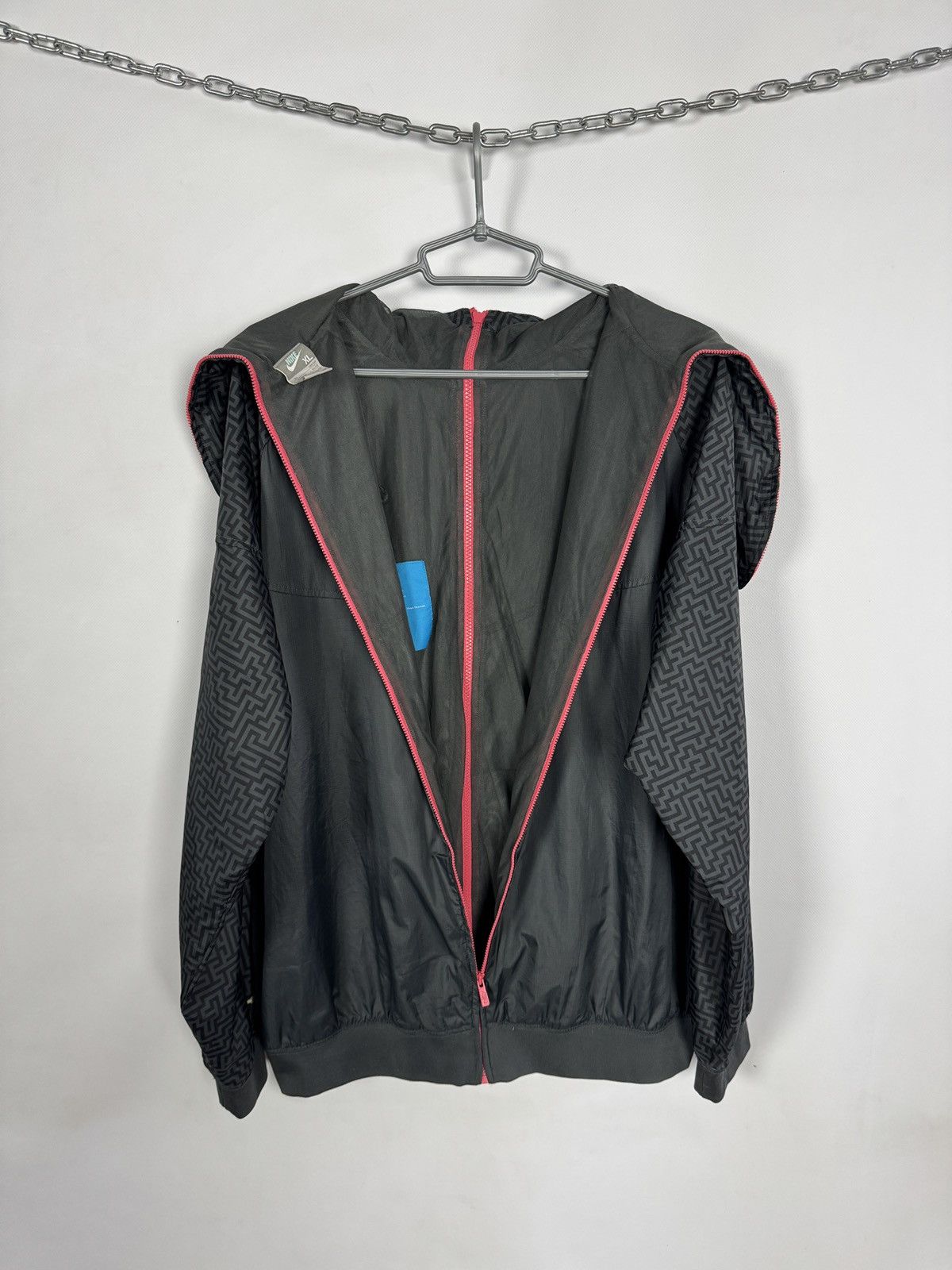 Nike Nike Wood Wood Double Zip Windrunner Jacket Vintage Size XL Size US XL / EU 56 / 4 - 18 Thumbnail