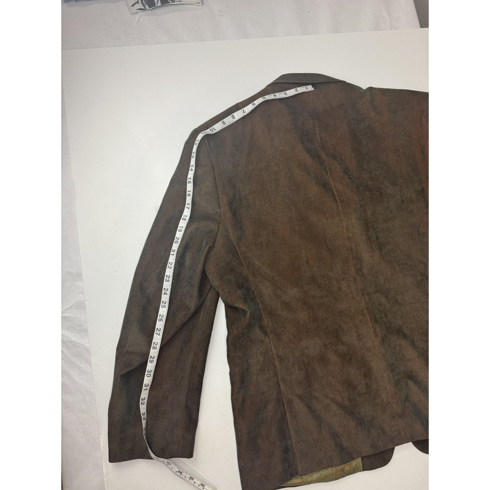 Other Rizzoli Uomo Corduroy Blazer 46 Brown Victory Outreach Size 46S - 13 Thumbnail
