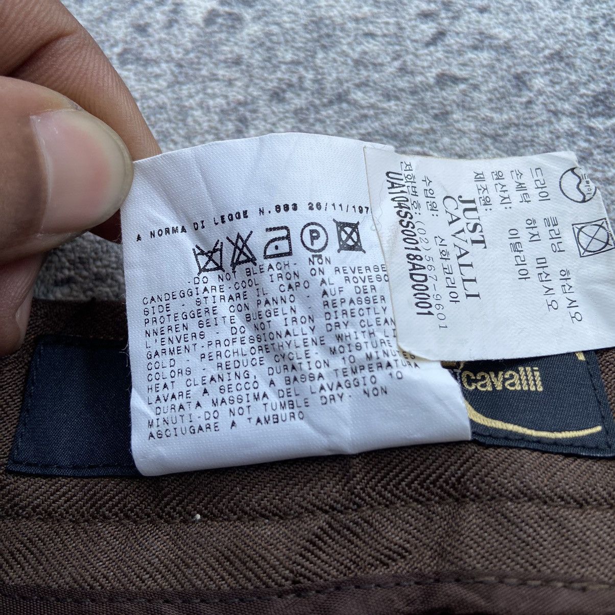 Just Cavalli × Roberto Cavalli Just Cavalli Trousers Pants Size 34" / US 12 / IT 48 - 8 Thumbnail