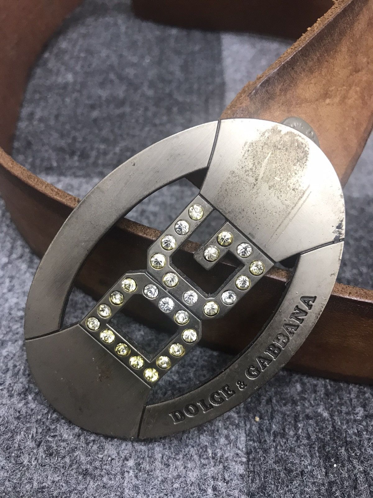 Dolce & Gabbana D&G Genuine Leather Belt(31-35) Size ONE SIZE - 1 Thumbnail