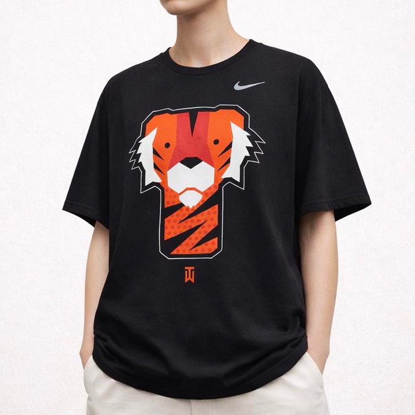 Nike Nike Tiger Woods Graphic Tee Animal Orange Size US L / EU 52-54 / 3 - 2 Thumbnail