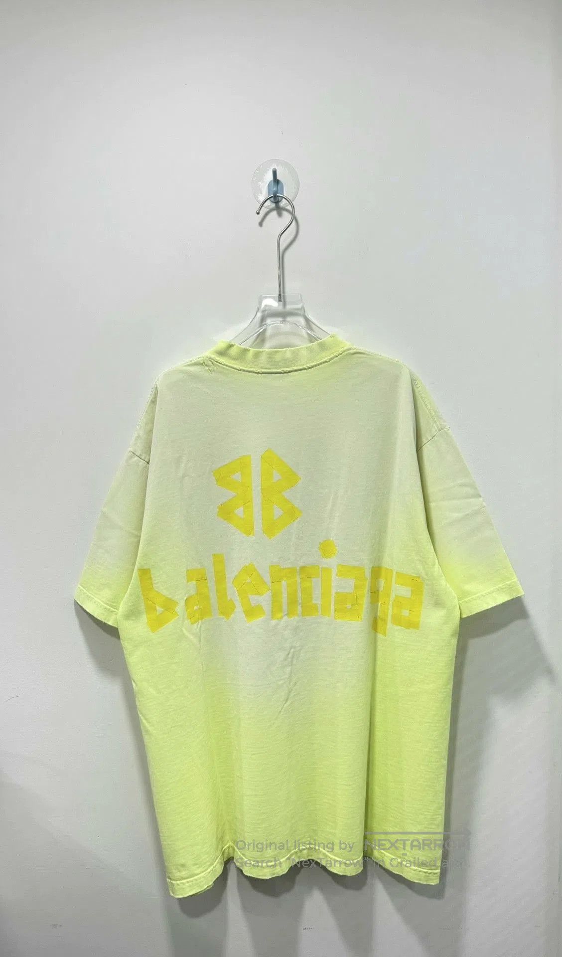 Balenciaga Balenciaga Logo Tape Short Sleeve Tee. Size US M / EU 48-50 / 2 - 2 Thumbnail