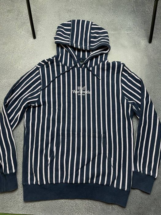 Huf best sale striped hoodie