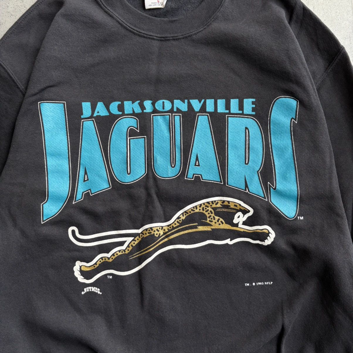 NFL × Vintage Vintage Black Jacksonville Jaguars Banned Logo XL Nutmeg Tag Size US XL / EU 56 / 4 - 6 Thumbnail