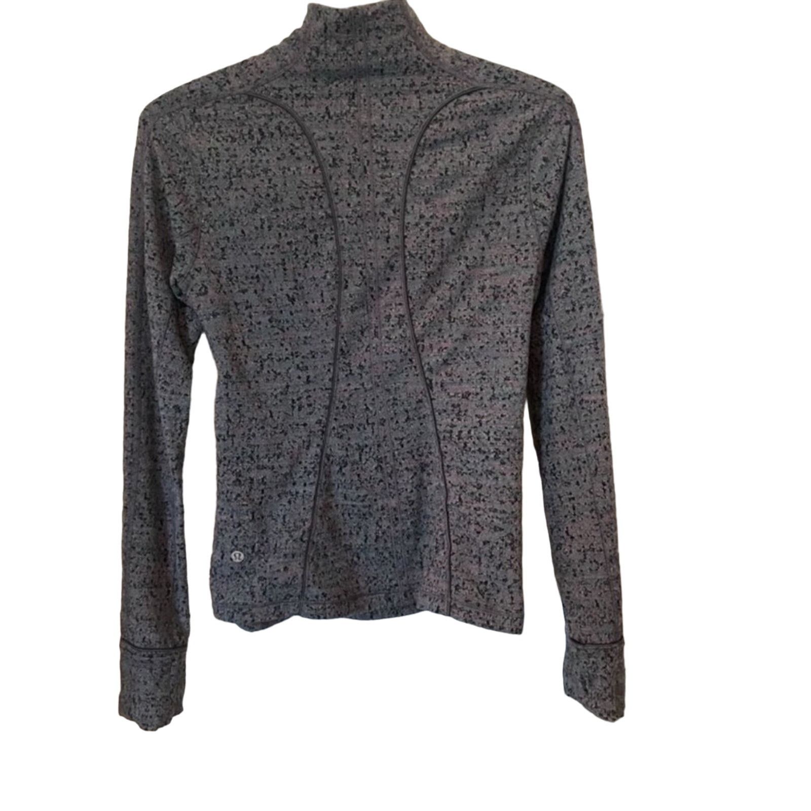 Lululemon Lululemon Run Briskly 1/2 Zip Neon Tweed Jacquard Size M / US 6-8 / IT 42-44 - 6 Thumbnail