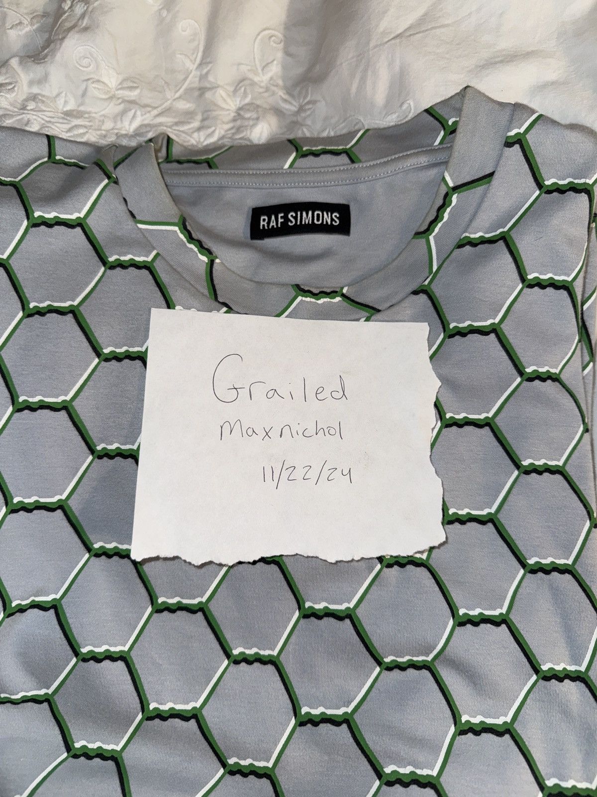 Raf Simons Raf Simons Chainlink T-Shirt Size US L / EU 52-54 / 3 - 6 Thumbnail