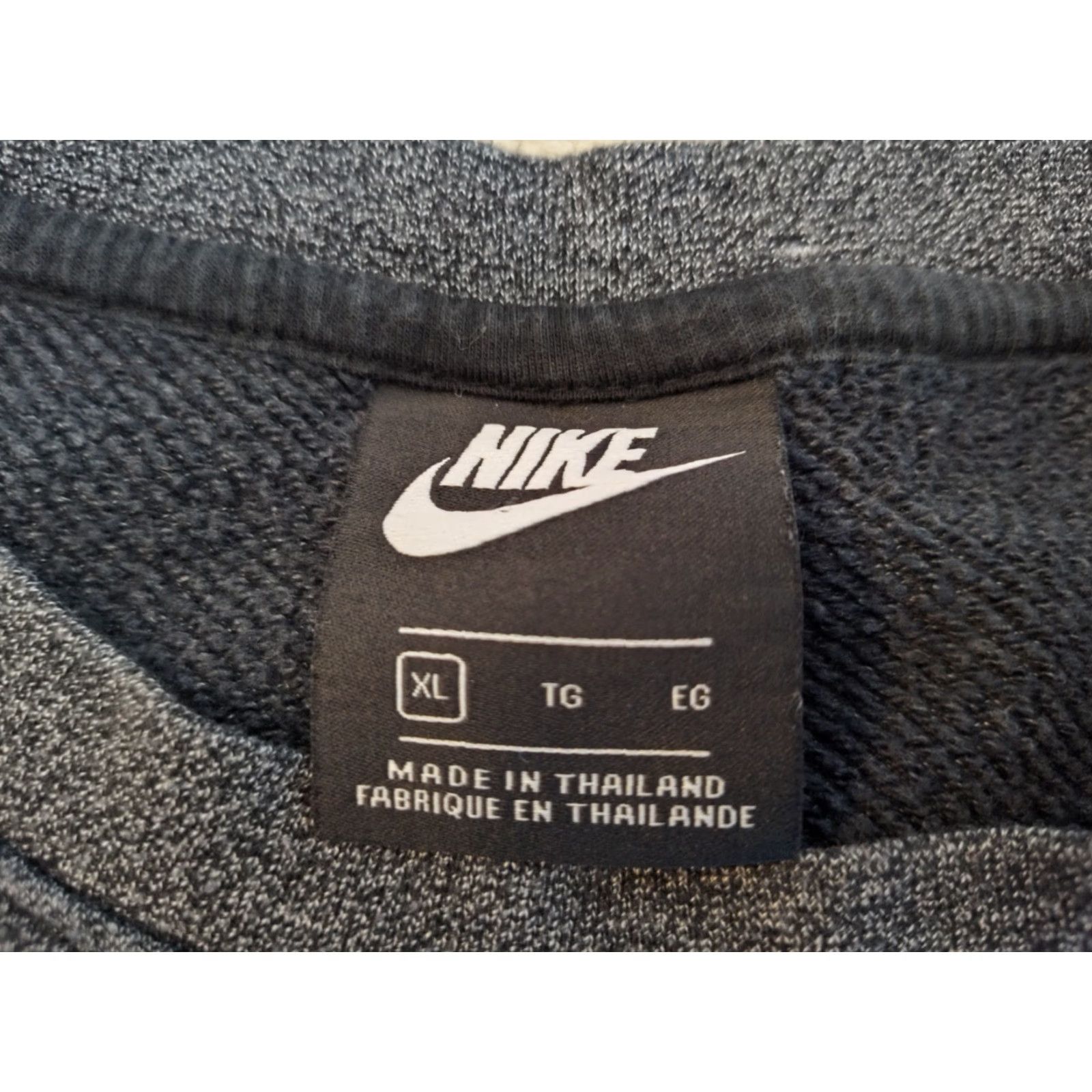 Nike VINTAGE Nike Sportswear Heritage Crew Sweatshirt Mens XL Gray Casual Athletic Pullover 90s Sports Size US XL / EU 56 / 4 - 6 Thumbnail