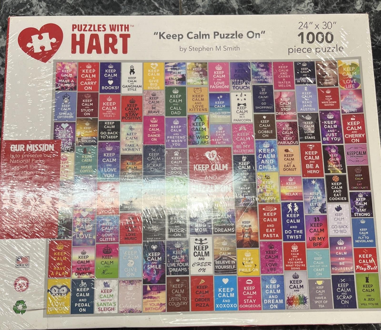 Other Keep Calm Puzzle On Puzzle by Steve Smith Size ONE SIZE - 1 Thumbnail