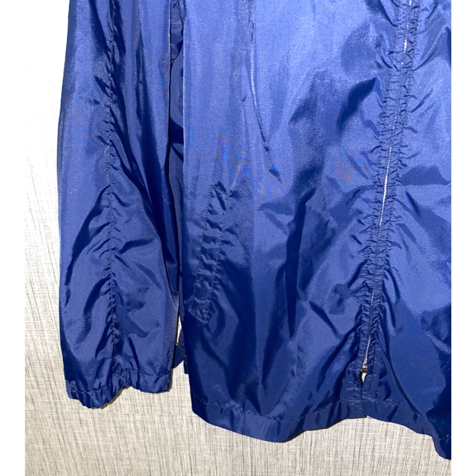 Vintage Alligator Jacket Mens Full Zip Nylon Blue XL Regular Full Zip Jacket 26" Armpit Menswear Size US XL / EU 56 / 4 - 4 Thumbnail