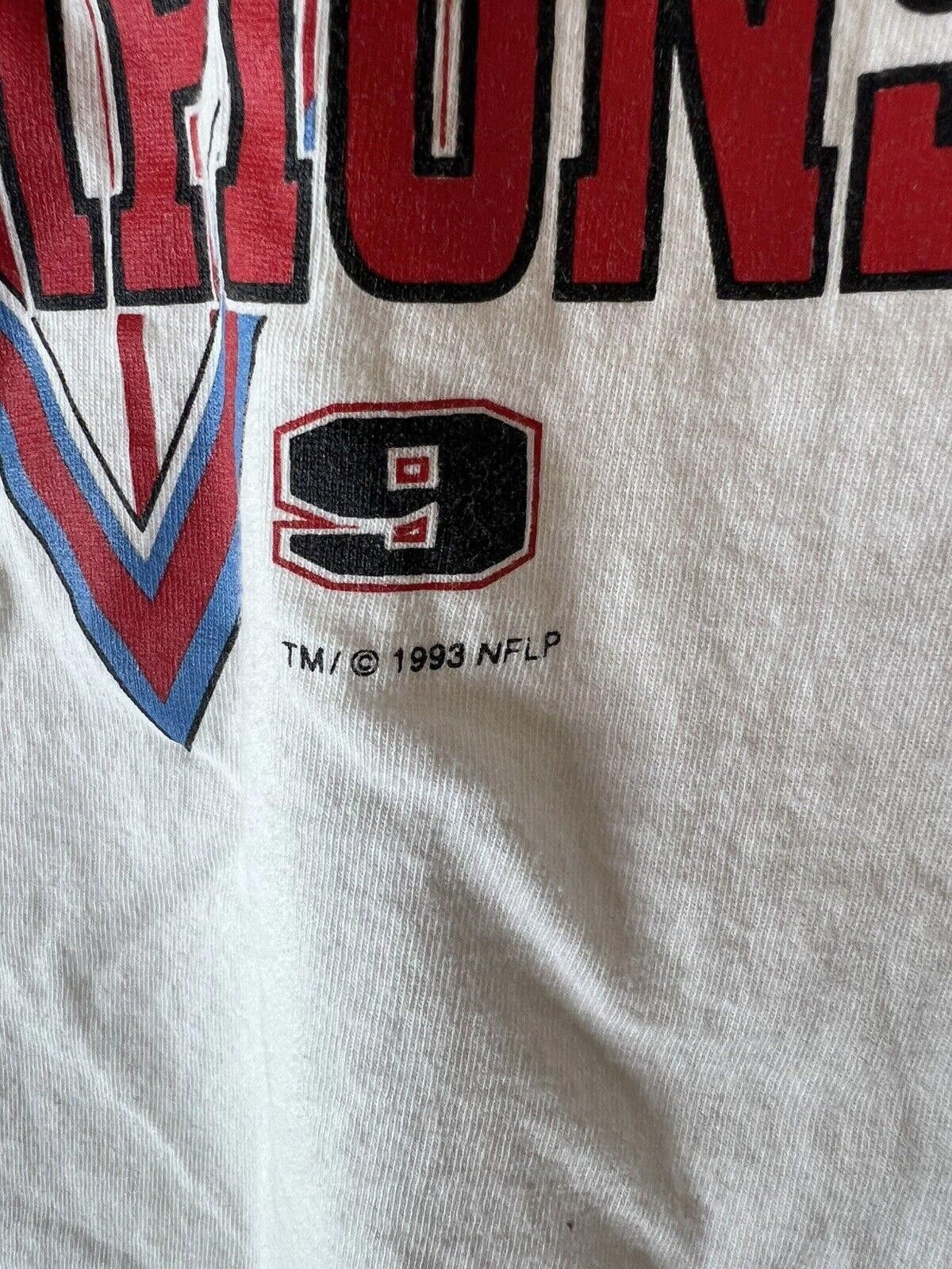 Designer HOUSTON OILERS 1993 CENTRAL CHAMPIONS TEE Size ONE SIZE - 2 Thumbnail