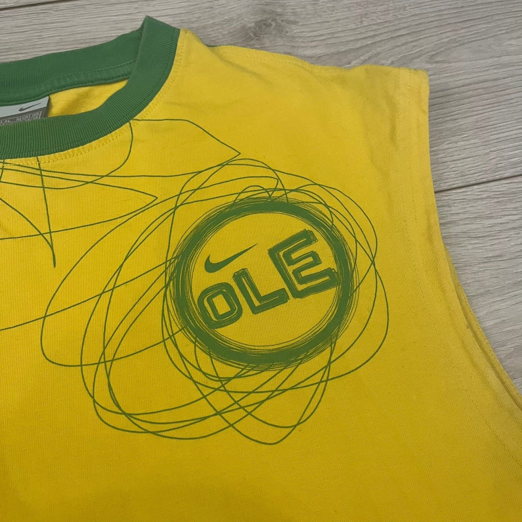 Nike Brasil olé Nike tank top Size US XL / EU 56 / 4 - 2 Thumbnail