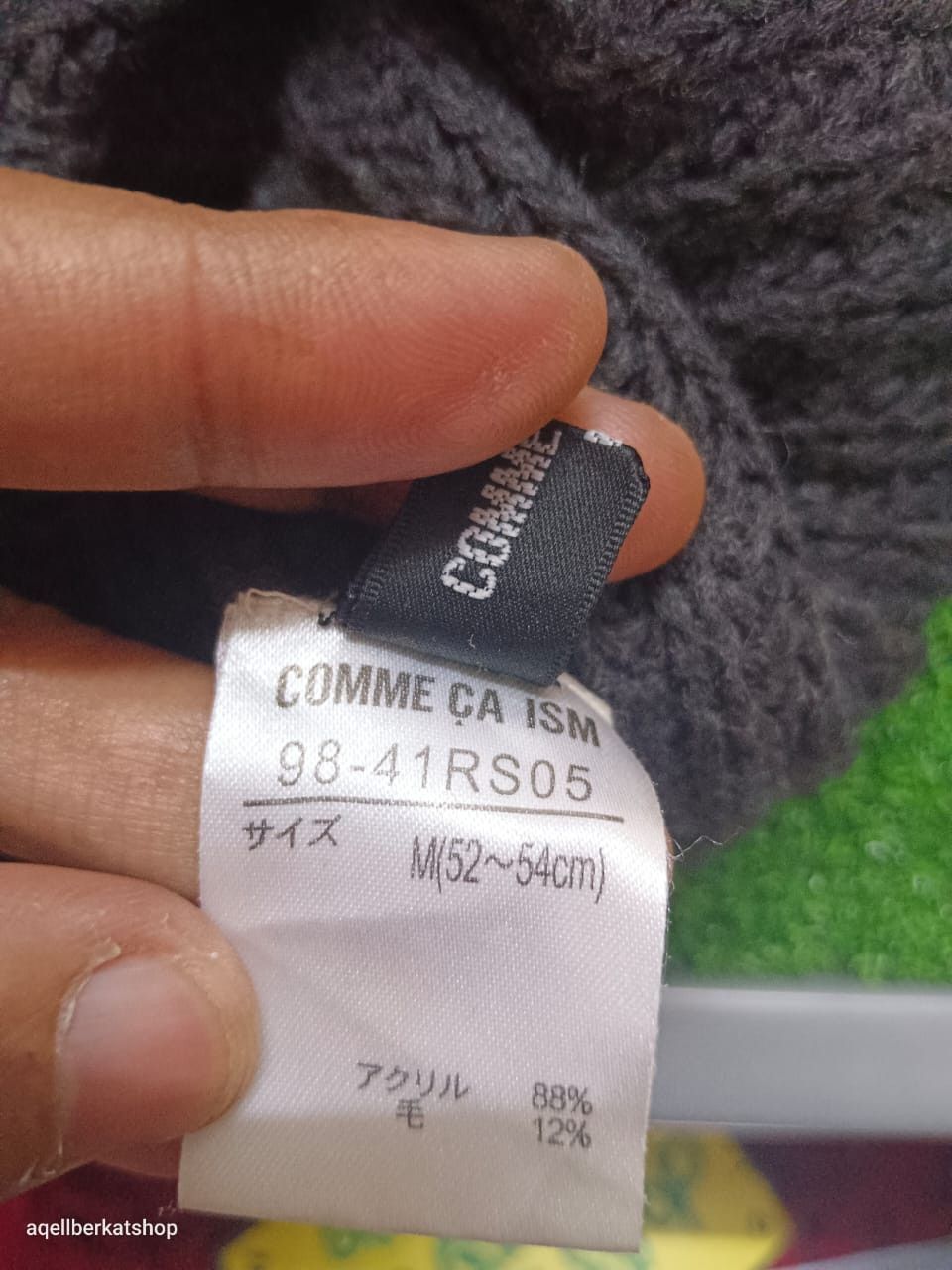 Japanese Brand COMME CA ISM Beanie Size ONE SIZE - 8 Thumbnail
