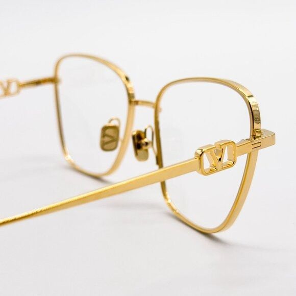 Valentino NEW VALENTINO EYEGLASSES VLX-167A GOLD WOMEN EYEWEAR Size ONE SIZE - 5 Thumbnail