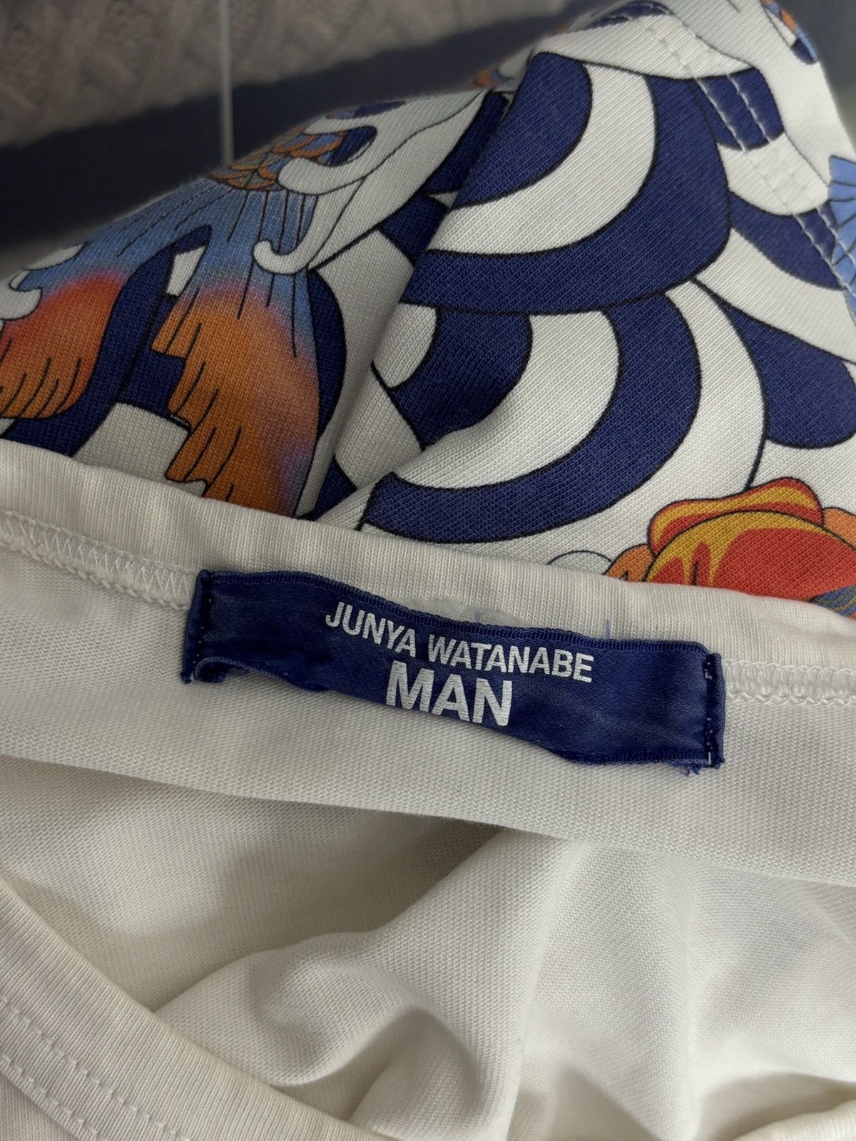 Junya Watanabe Junya Watanabe Archival Koi Fish T-Shirt Comme Des Garcons Size US L / EU 52-54 / 3 - 6 Thumbnail