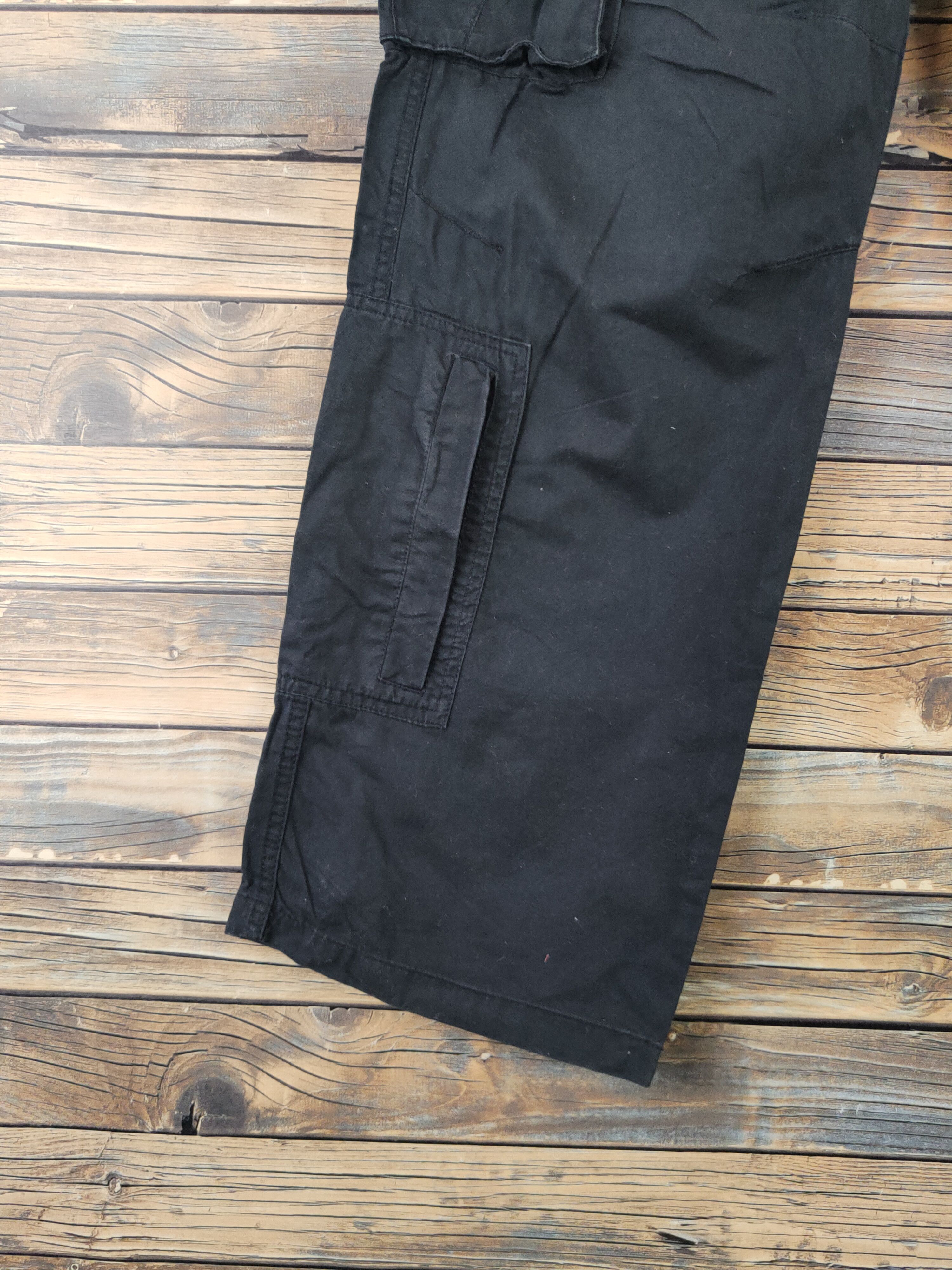 UNIONBAY DLL Unionbay Black Multipocket Tactical Cargo Pants #217 Size US 29 - 4 Thumbnail