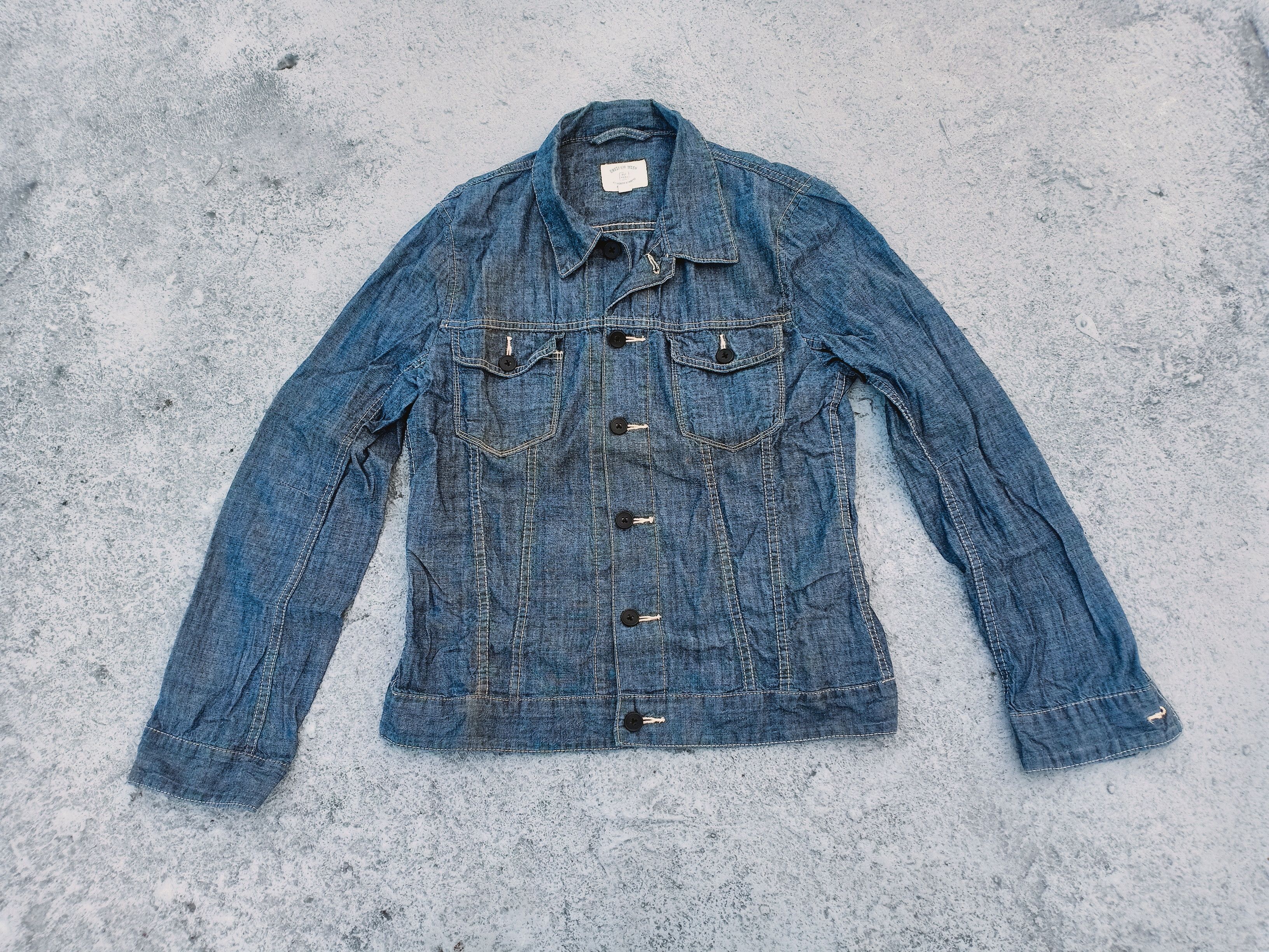 Japanese Brand × Uniqlo UNIQLO x Authentic Original Wash lightweight denim Size US S / EU 44-46 / 1 - 1 Thumbnail