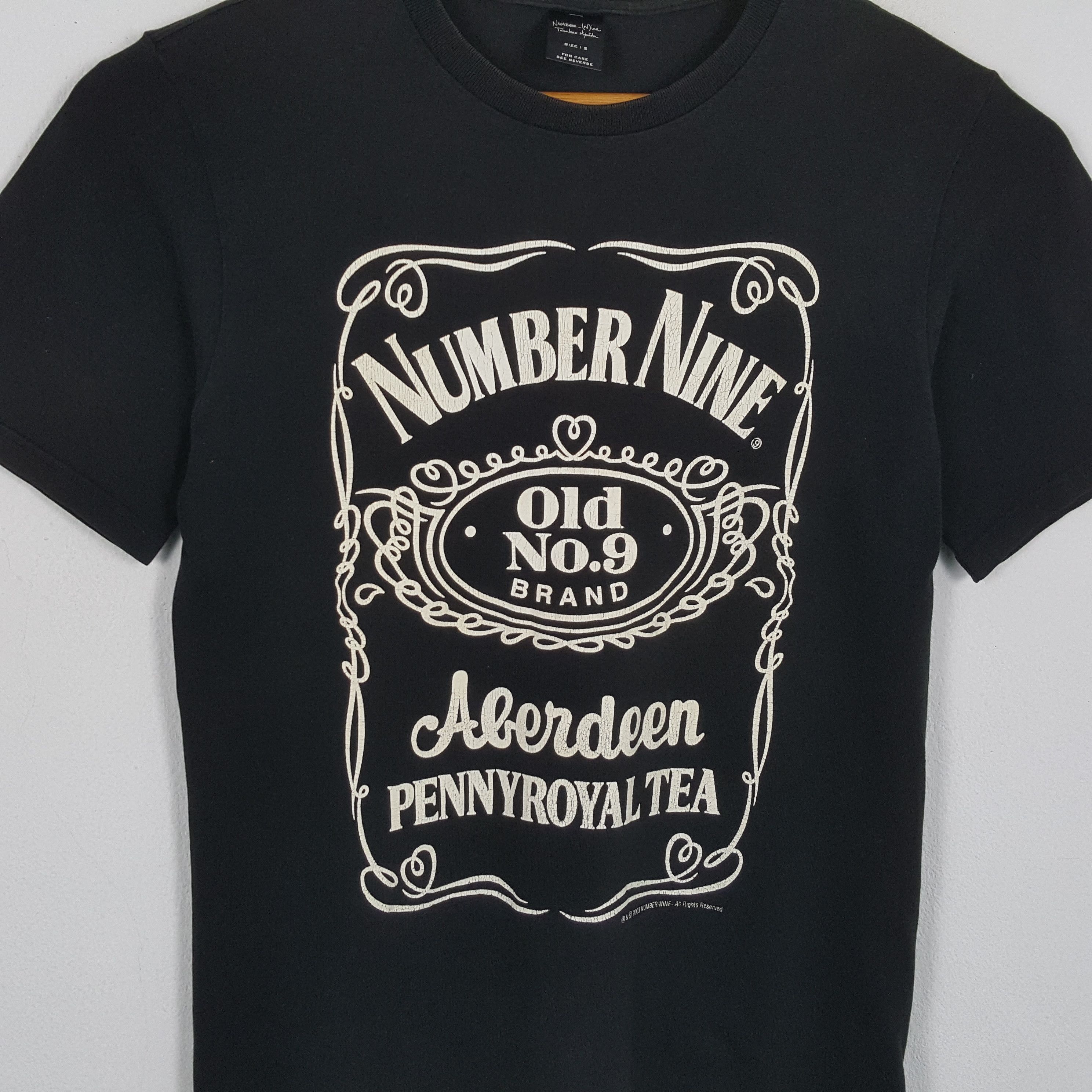 Japanese Brand × Number (N)ine × Vintage Vintage NUMBER (N)INE Japanese Fashion Brand T-Shirts Size US M / EU 48-50 / 2 - 2 Thumbnail