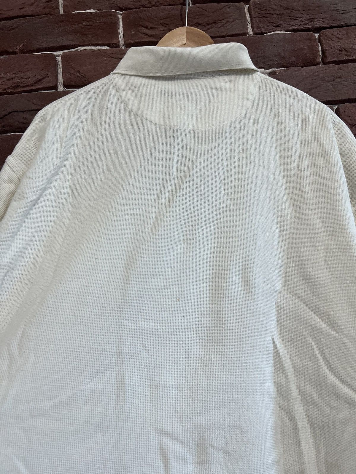 Vintage Rare Yves Saint Laurent YSL vintage polo shirt logo cropped Size US L / EU 52-54 / 3 - 9 Thumbnail