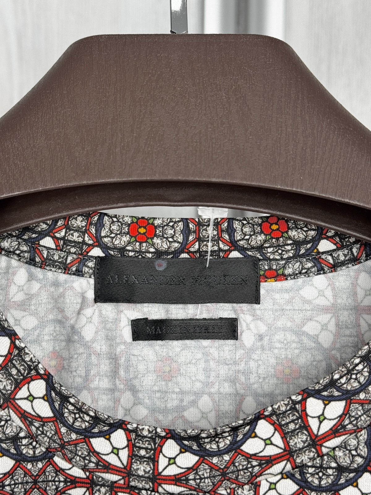 Alexander McQueen Alexander McQueen Rare Skull & Floral Graphic Design T-Shirt Size US M / EU 48-50 / 2 - 9 Thumbnail