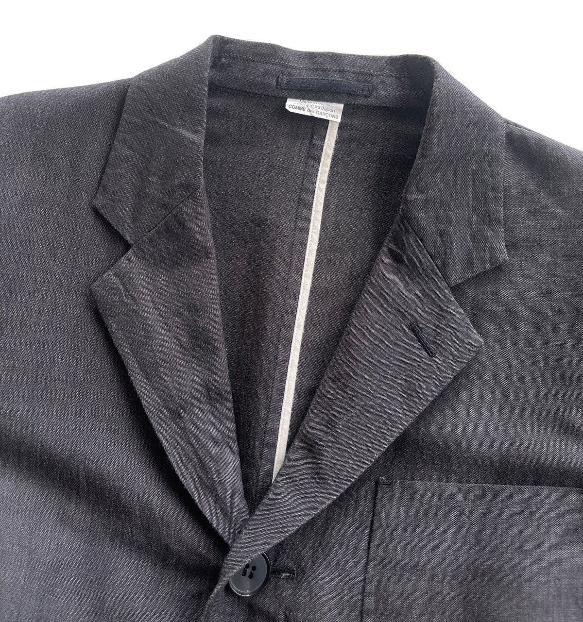 Comme des Garcons Homme Deux AD2013 CDG Homme Deux Linen Coat Size US L / EU 52-54 / 3 - 4 Thumbnail