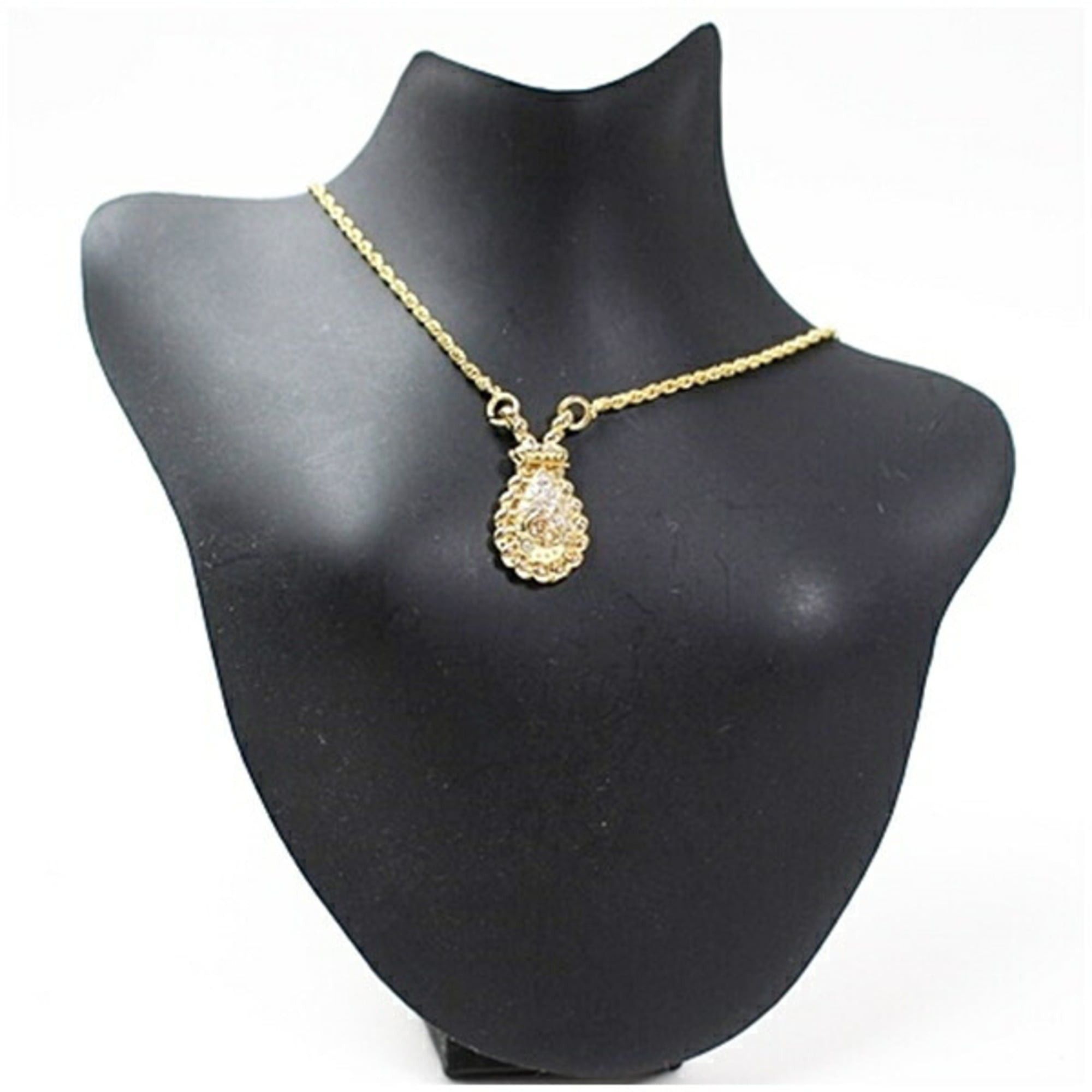 Dior Christian Dior necklace, gold-colored teardrop-shaped pendant for women. Size ONE SIZE - 1 Thumbnail