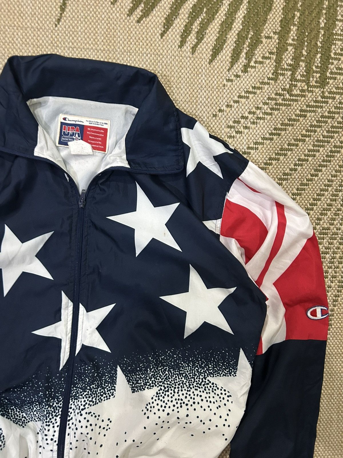 Champion Vintage 1996 Champion USA Basketball Olympic Windbreaker Size US L / EU 52-54 / 3 - 3 Thumbnail